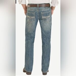 Rock And Roll Denim Pistol Straight Regular Fit Sz 28x36